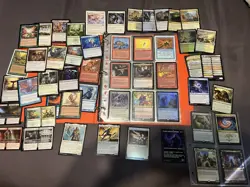 MTG Binder Variety Of Magic The Gathering Cards - Vintage Onward!+ Mythic/rare! - Image 1