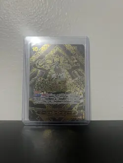 ONE PIECE Card Game OP-09 Special Card - Marshall D. Teach (Black & Gold) - Image 1