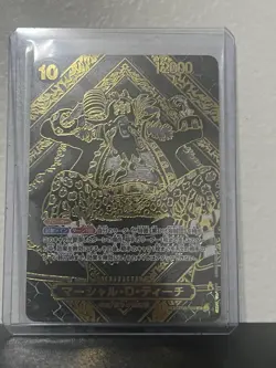 ONE PIECE Card Game OP-09 Special Card - Marshall D. Teach (Black & Gold) - Image 2