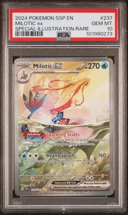 PSA 10 Milotic EX 237/191 SIR Surging Sparks 2024 Pokemon TCG Card GEM MINT 🌊 - Image 1