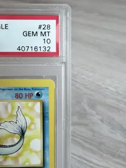 Pokemon Cards - PSA 10 1st Edition Vaporeon 28/64 - Jungle Set Non Holo - MINT - Image 4