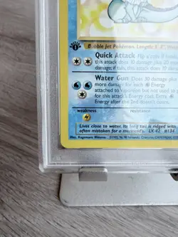 Pokemon Cards - PSA 10 1st Edition Vaporeon 28/64 - Jungle Set Non Holo - MINT - Image 5