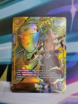 Broly FB08-088 Legendary Alternate Art Saiyan's Pride Dragon Ball English Card - Image 2