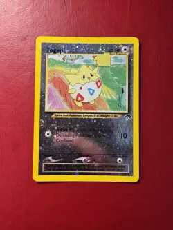 Togepi 4/18 Reverse Holo Southern Islands Pokemon Card MP No Creases - Image 1