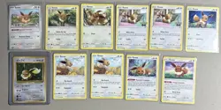 Eevee Pokemon Card Lot All Base Collection Card (11) - Image 1