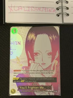 You’ll Frighten me. Event card Alternate Art - One Piece Card Game OP14 ENG - Image 5