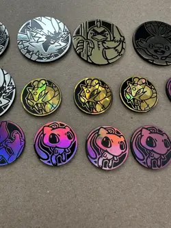 Pokemon Trading Card Games Mew RARE COLLECTIBLE * Coin MIXED LOT 15 - Image 4