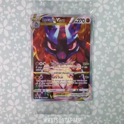 Pokemon Card Lucario Vstar SWSH291 Black Star Promo Sword Shield Crown Zenith - Image 1
