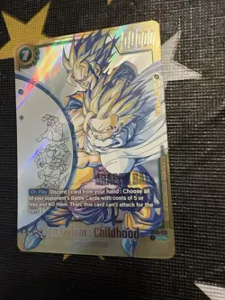 Dragon Ball Super Card Game FB01-140 SCR** Alt Alt - Image 2