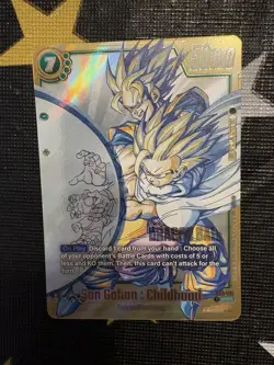 Dragon Ball Super Card Game FB01-140 SCR** Alt Alt - Image 5