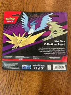 Pokemon Card Enhanced 2-pack blister with 3 foil cards and coin Free Shipping - Image 2