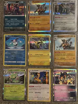 Pokemon TCG Binder Collection Lot Of Cards 16 Pages Mixed Holo And Rare Common - Image 3