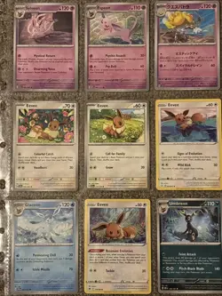 Pokemon TCG Binder Collection Lot Of Cards 16 Pages Mixed Holo And Rare Common - Image 5