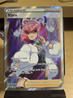 Klara (Full Art) SWSH302 SWSH: Sword & Shield Promo Cards Holo NM - Image 1