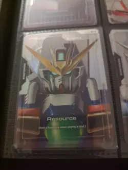 Gundam X resource C+ Holo Foil R-016 Gundam Card Game Dual Impact - Image 1