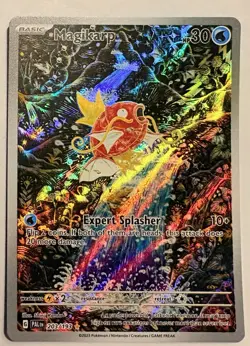 Pokemon TCG Magikarp Scarlet & Violet Paldea Evolved Holo Card 203/193 - Image 1