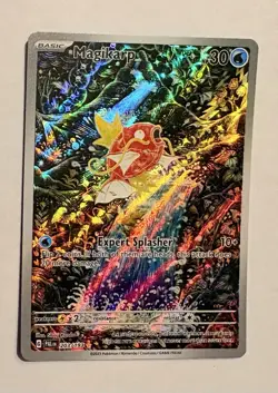 Pokemon TCG Magikarp Scarlet & Violet Paldea Evolved Holo Card 203/193 - Image 3