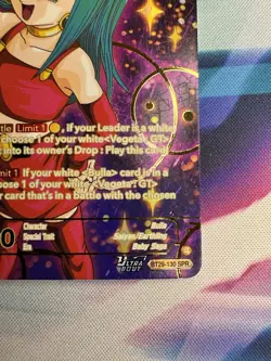 Dragon Ball Super Card - Bulla, Cute Little Devil BT29-130 SPR - Mint - Image 4