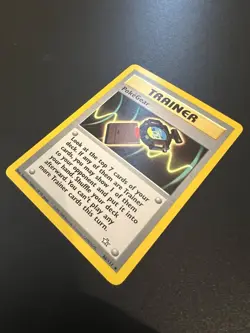 PokeGear 88/111 Neo Genesis Unlimited 2000 Pokemon Card Rare LP - Image 3