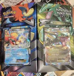 POKEMON BATTLE ARENA DECKS KELDEO vs RAYQUAZA & MEWTWO vs DARKRAI SEALED - Image 3