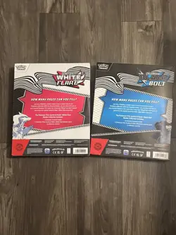 Pokemon Black Bolt & White Flare Binder Collection Bundle Set of 2 NEW - SEALED! - Image 2