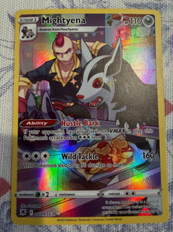 Pokemon TCG Mightyena TG09/TG30 Swsh10: Astral Radiance Trainer Gallery Holo - Image 1