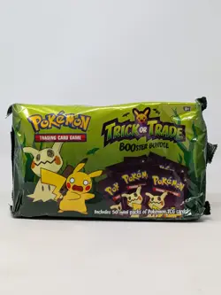 Pokemon TCG: 2023 Trick Or Trade Booster Bundle Brand 50 Mini Packs New Sealed 820650855306 - Image 1