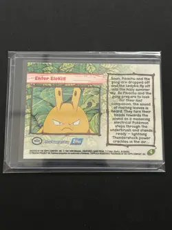 Pokemon Topps - Enter Elekid - Foil - Pokemon The Movie 2000 - Image 1