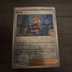 Briar 132/142 - Regional Stamped Promo Reverse Holo - Pokemon TCG - Image 1