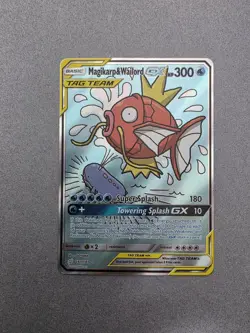 Pokemon Magikarp & Wailord GX Team Up Full Alt Art #161 - Image 2