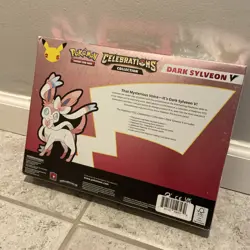 Pokemon TCG: Celebrations Collection Box Dark Sylveon V 820650809392 - Image 3