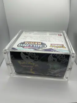 Pokemon TCG Chilling Reign Booster Box - Sealed and MINT!!! in Acrylic Case - Image 4