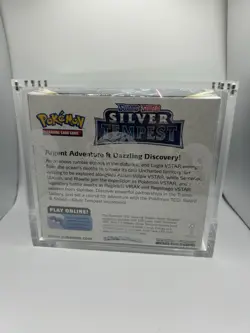 Pokemon TCG: Sword & Shield Silver Tempest Booster Box MINTY!! in Acrylic Case 820650860911 - Image 3