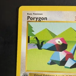 Pokemon Vintage First Edition Porygon 039/102 Base Set (Shadowless) Wotc 1999 - Image 2