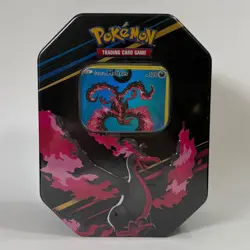 Pokemon TCG Crown Zenith Galarian Moltres Legendary Bird Tin | New/Sealed - Image 1