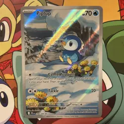 Piplup 98/94 Secret Illustration Rare Full Art Phantasmal Flames Pokemon TCG - Image 1