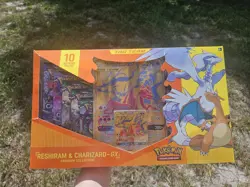 Pokemon Reshiram & Charizard gx Tag Team Premium Collection Box NEW SEALED - Image 1