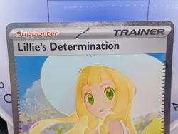 2025 Pokemon ME01/Mega Evolution Lillie's Determination! Holo!#184/132!Fast Ship - Image 2