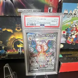 Pokemon Charizard ex Special Illustration Rare PSA 10 Obsidian Flames Holo 223/. - Image 1