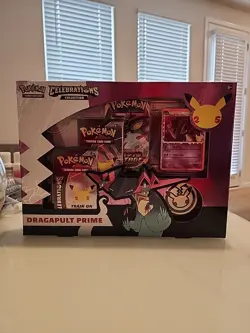 Pokemon TCG Celebrations Collection: Dragapult Prime Box (POK80938) 820650809385 - Image 1