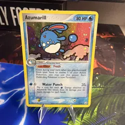 Azumarill 1/109 Rare Holo Team Rocket Returns Set Pokemon - Image 1