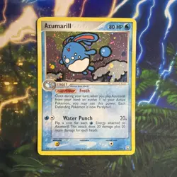 Azumarill 1/109 Rare Holo Team Rocket Returns Set Pokemon - Image 3