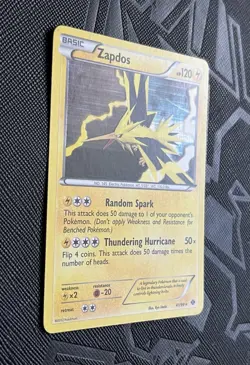 Pokemon TCG Zapdos 41/99 Next Destinies Holo (English) - NM - Image 5
