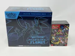 Pokemon TCG Phantasmal Flames Elite Trainer Box & Booster Bundle | NEW SEALED - Image 1
