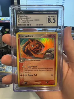 CGC 8.5 NM/Mint+ Charmeleon EX Power Keepers Uncommon Pokemon 28/108 - Image 1