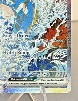 Pokemon TCG Scarlet and Violet Black Star Promo Kingdra EX 131 NM - Image 2