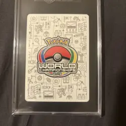 🔥2019 Pokemon World Championships Reshiram & Charizard GX #20/214 (SGC 10 GM) - Image 3