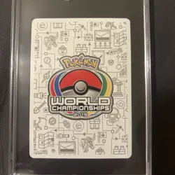 🔥2019 Pokemon World Championships Reshiram & Charizard GX #20/214 (SGC 10 GM) - Image 4