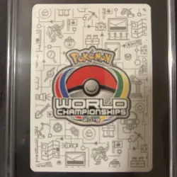 🔥2019 Pokemon World Championships Reshiram & Charizard GX #20/214 (SGC 10 GM) - Image 5