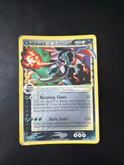2006 Pokemon EX Delta Species Charizard Gold Star ☆ 100/101 WOTC Uncommon RAW - Image 1